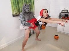 Little Red Riding Hood's version of the lecherous old wolf