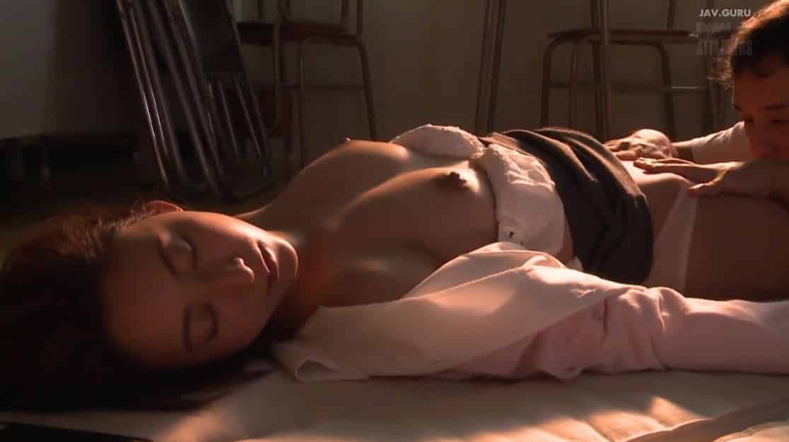 Saeko Matsushita Hasrat seksual dengan guru cantik