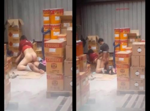 Lihim na kinunan ng video ang dalawang manggagawang nakikipagtalik sa bodega ng pagpipinta ng barko ng Jotun - Viet69