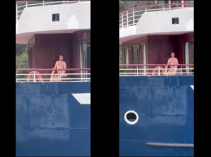 Westerse man neukt publiek op een schip op Ha Long Bay - Viet69