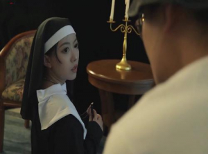  A beautiful nun was raped by a homeless man who was thirsty for love