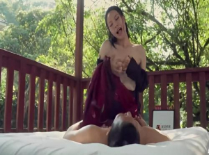  Lu Bu Dieu Thuyen 的性爱视频在溪流中有很多性爱